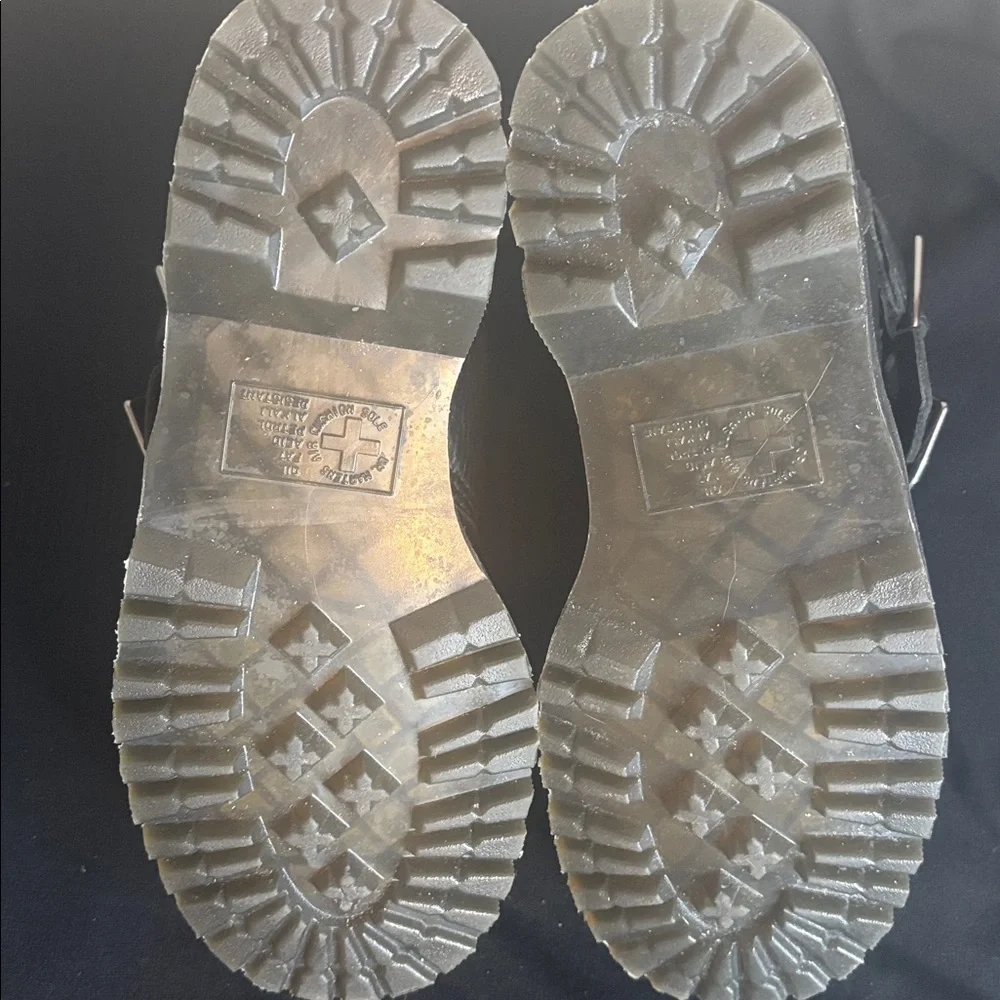 Dr. Martin black Leather Buckle Boots - Picture 4 of 4